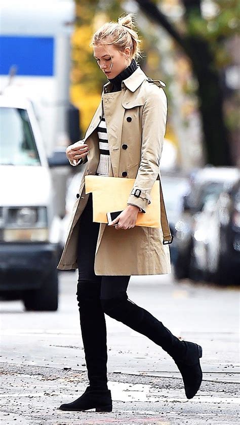 celebrities wearing burberry trench coat